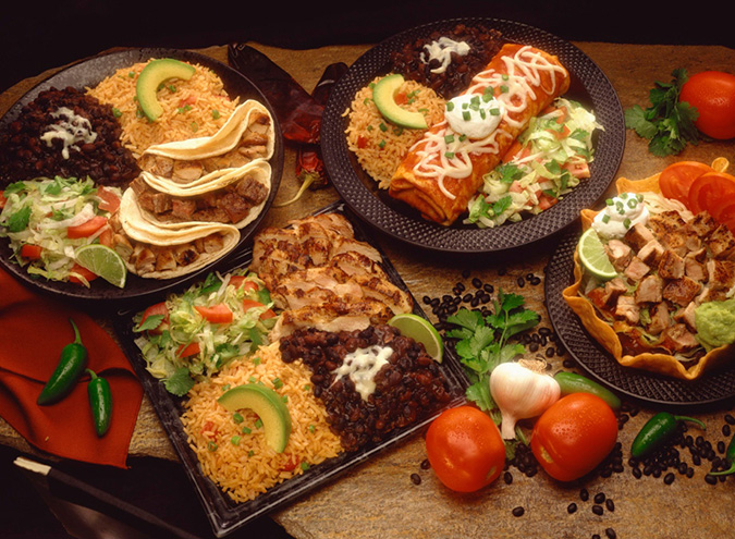 вкусная еда Мексики