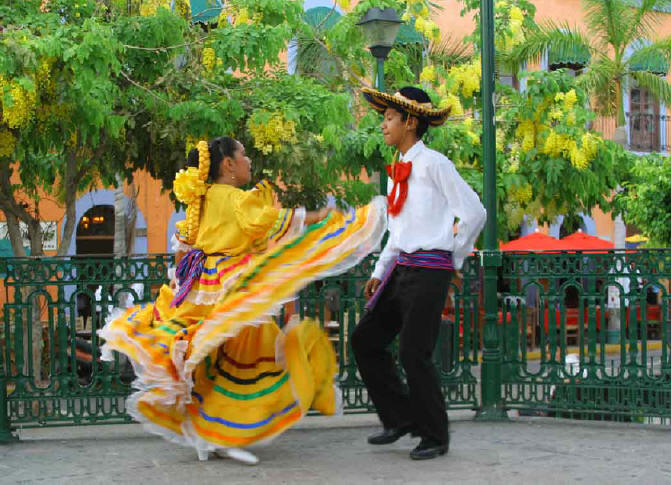 танцы в Мексике
